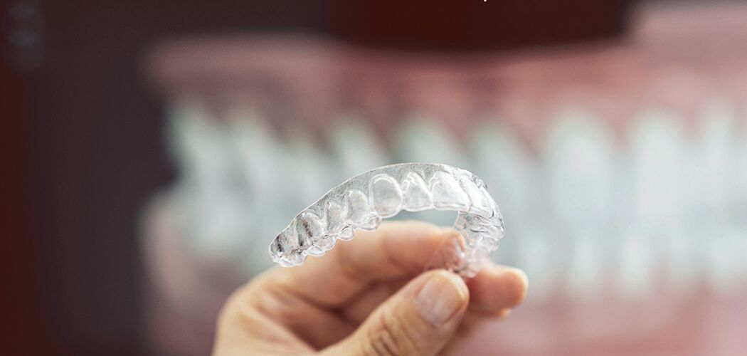 Aligner für kieferorthopädische Korrektur