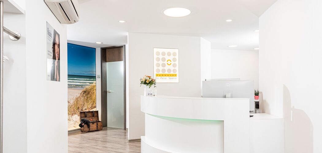 Empfang Praxis Dr. Peter Sporer